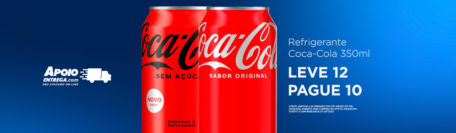 Refrigerante Coca-Cola 22/2